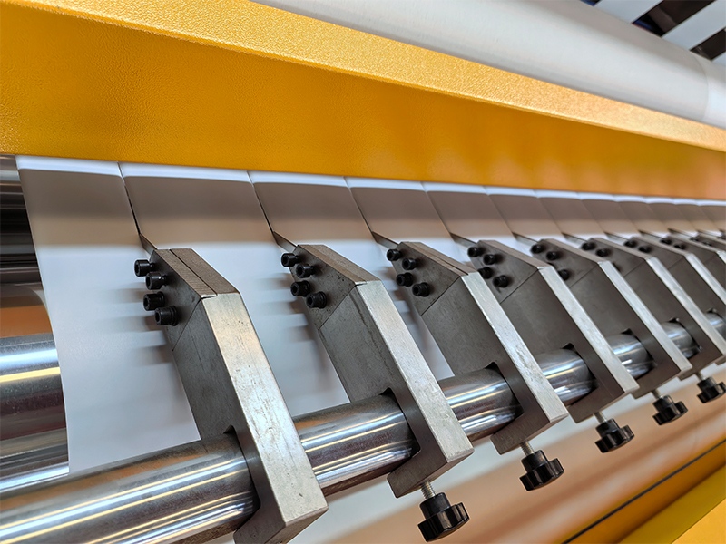 Slitting Machine With 6-Inch Slip Differential Winding Shaft