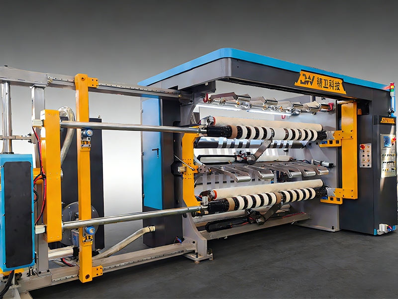 Slitting Machine With 6-Inch Slip Differential Winding Shaft